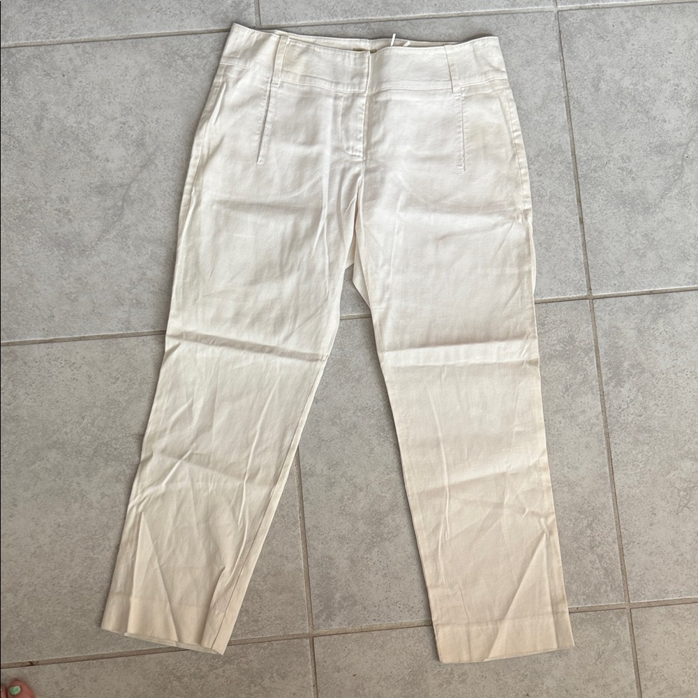 Women Cream Pants